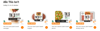 Alle This Isn't 50% korting bij de AH