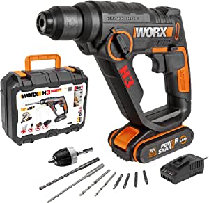 Worx accuboorhamer WX390 20V voor €89,99 bij Amazon