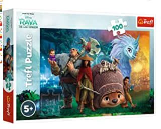 Puzzle Raya and The Last Dragon, Disney de 100 Piezas por 5,99€