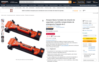 Pack 2 cortadores cinturón y martillos por 9,80€