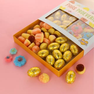 Tot 40% korting op Paas snoep&chocolade incl kaart & verzending bij Veelliefs