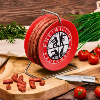 WURSTBARON kabelhaspel met 3,5m krakowska worst voor €18 bij Amazon