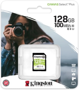 Kingston Canvas Select Plus 128GB - Flashgeheugenkaart voor €4,99 met Amazon prime