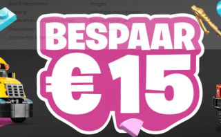 €15 extra korting aan Lego in de sale tot 40% bij Smyths Toys