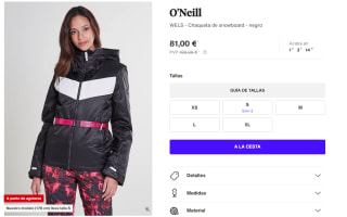 Chaqueta de Esqui para Mujer O'Neill WELS por 81€