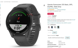 Garmin Forerunner 255 sporthorloge voor €229,99 bij Amazon