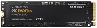 Disque SSD interne M.2 NVMe Samsung 970 EVO Plus à 104,99€