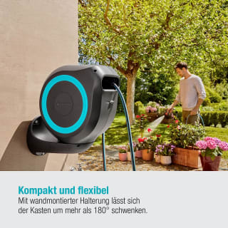 Gardena wandslangenbox Roll-up 20 meter voor €111,84 bij Amazon