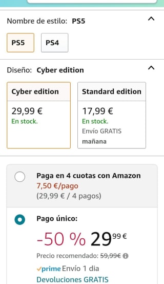 The Ascent: Cyber Edition - PS5 por 29,99€.