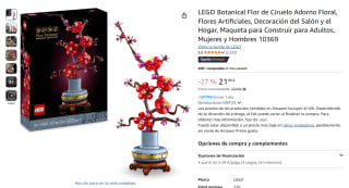 LEGO Botanical Flor de Ciruelo Adorno Floral por 21,99€