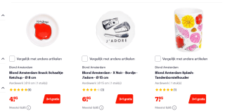 3+1 gratis op Blond Amsterdam in de sale tot 45% korting bij Bol