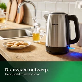 Philips HD9350/90 Zilver Waterkoker voor €26,99 bij Amazon