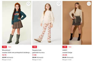 70% korting op merk kinderkleding van o.a. Noppies, Z8, Little Dutch, Name It en meer bij Wehkamp