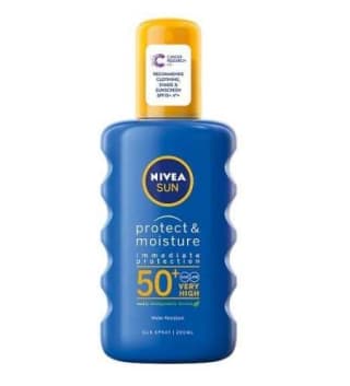 Nivea Sun Moisturising Spray F50plus - 200ml for £1.25 at Tesco-MyrtlestreetLiverpool