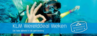 Wererelddeal Weken KLM met hoge kortingen