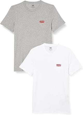 Shop Levi's men's 2-pack crewneck graphic tee from Amazon for £11