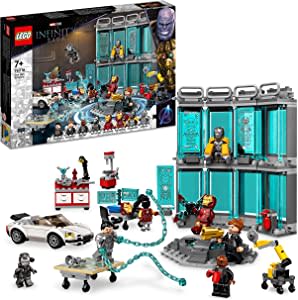 LEGO 76216 Marvel Armería de Iron Man por 65€.