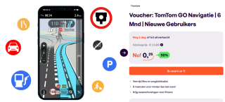 TomTom Go navigatie 6 maanden voor €0,25 via iBOOD