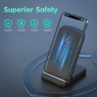 Cargador Inalámbrico CHELUXS 15W Wireless Charger por 11,89€