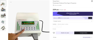 Presoterapia Profesional Para Hogar 4 Programas por 229€