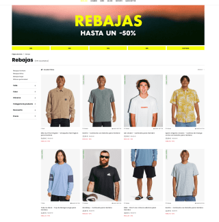 Código 20% extra sobre las rebajas comprando 3 prendas en Quiksilver