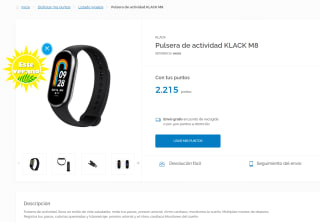 Pulsera de actividad KLACK M8 por 995 puntos
