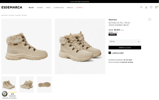 Skechers Trego Snow Worries Beige por 36,49€