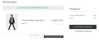 Tot 61% + 20% extra korting op de sale van Noppies