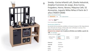 Smoby Cocina Infantil Loft por 54,98€