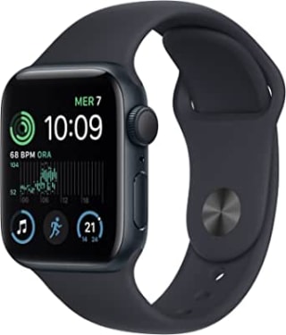 Apple Watch SE 2022 GPS 40mm-Middernacht voor €249 bij Amazon