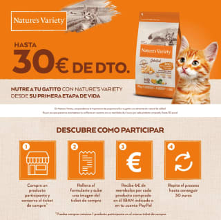 Hasta 30€ de dto en reembolso