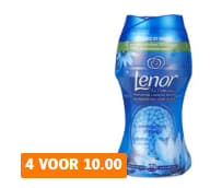 Alle Lenor Geurparels, 4 voor €10 bij de AH