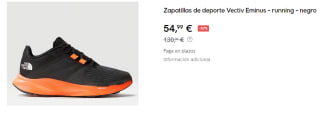 Zapatillas de Hombre The North Face VECTIV Eminus por 54.99€