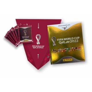 Box Prisma com Álbum em Capa Dura + 100 Envelopes com 5 figurinhas da Panini - R$ 299,90