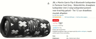 JBL Flip 6 Martin Garrix Edition voor €78,98 bij Amazon