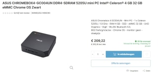 ASUS Chromebox 4 GC004UN voor €253,16 bij Ictspecialist