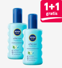 1+1 gratis op zonbescherming en aftersun bij Etos