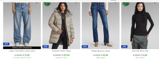 G-Star RAW sale met 20% korting op geselecteerde items