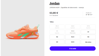 Zapatillas de Hombre Nike JORDAN HEIR por 53.9€