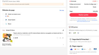 21V Taladro multiusos de con batería recargable extraíble por solo 31,78€
