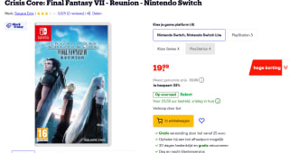 Crisis Core Final Fantasy 7 Reunion voor €19,99 bij Bol
