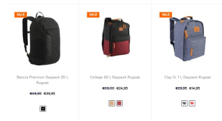 Tot 70% Back2School korting bij Nomad