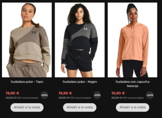 Rebajas hasta 75% descuento Under Armour calzado desde 26,90€