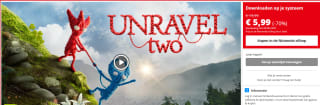 Unravel Two voor €5,99 in de Nintendo eShop