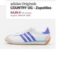 Zapatillas de Mujer adidas Originals COUNTRY OG por 46.71€