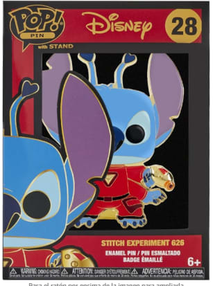 Funko Pop pin Disney: Lilo and Stitch por tan sólo 9€