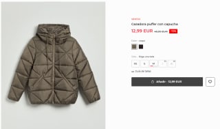 Cazadora para mujer a 12,99€