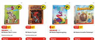 Alle speelgoed 2e voor de halve prijs bij Kruidvat