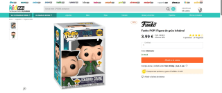 Funko POP! Figura de grúa Ichabod por 3,99€