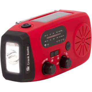 Solar noodradio 28 x 12 cm voor €7,95 bij de Action